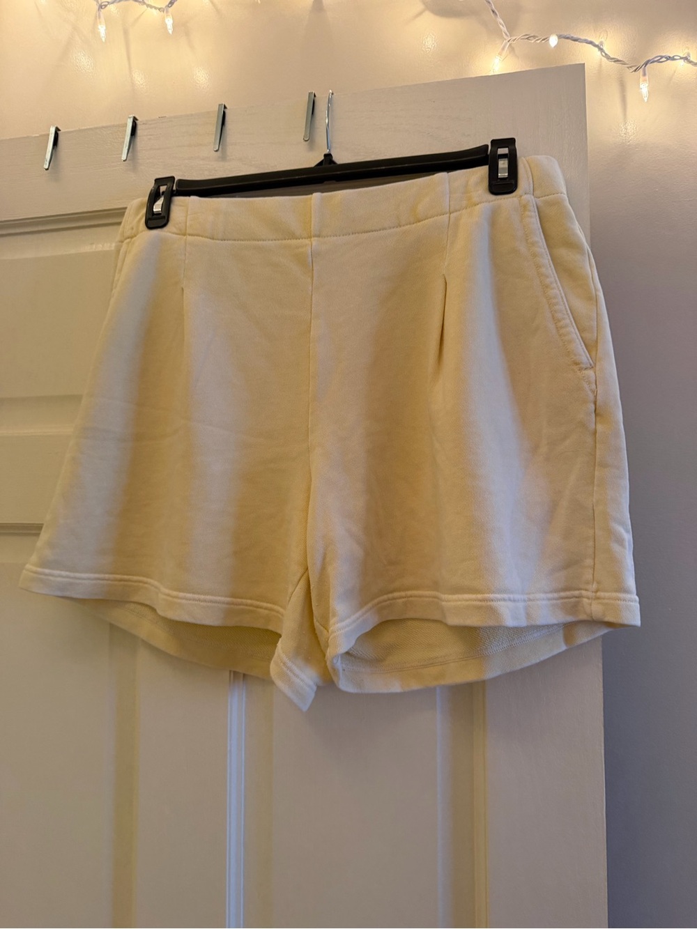 aerie Yellow Athletic Shorts with Side Pockets